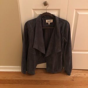 BB Dakota (NEVER WORN!!) grey suede jacket/blazer.